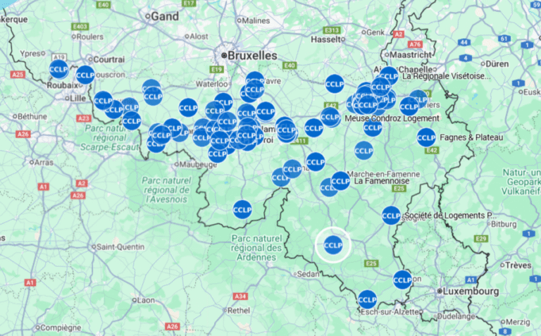 carte interactive a été créée pour vous aider à trouver le CCLP le plus proche de chez vous